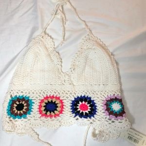 Arizona Jeans CO. Crochet Crop Top